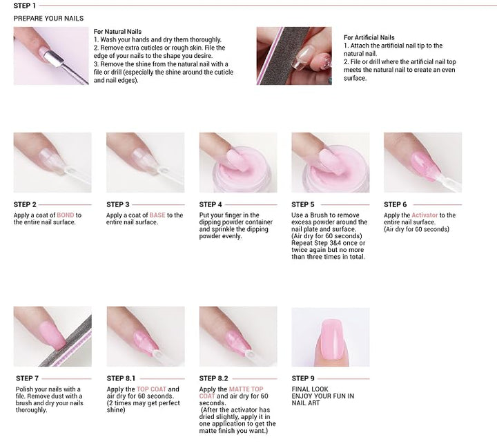 AZUREBEAUTY Dip Powder Nail Kit with Electric Nail Drill, 24 Colors Nude Pink Glitter Nail Powder Starter Kit with Dip Liquids Base Top Coat Activator Portable Manicure French Nail Art Essential Set