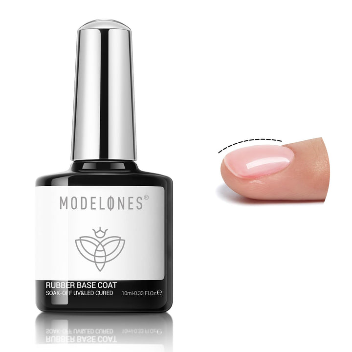 Builder Gel | Jelly Pink 6-In-1 Rubber Base Coat for Fragile Nails