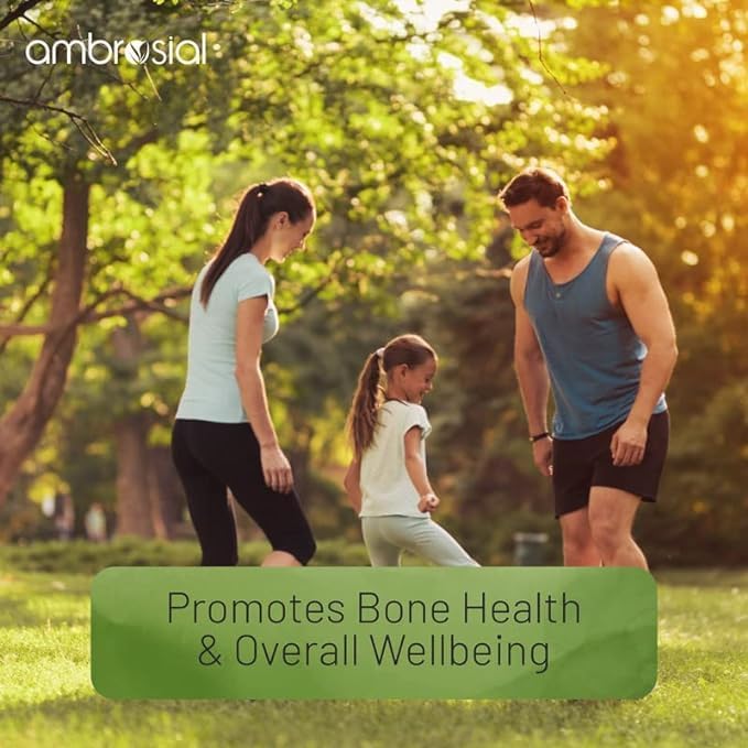 AMBROSIAL Ashwagandha 500mg (Pack of 1-120 Capsules)