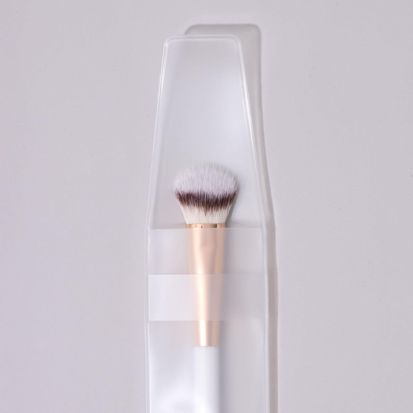 10Pcs 55x211cm/2.2x8.3 inch Translucent Frosted EVA Makeup Brush Guard Protectors Make Up Brush Holding Pouch Organizer Cosmetic Brushes Pen Portable Bags for Travel Home Use (Not Include Brushes)