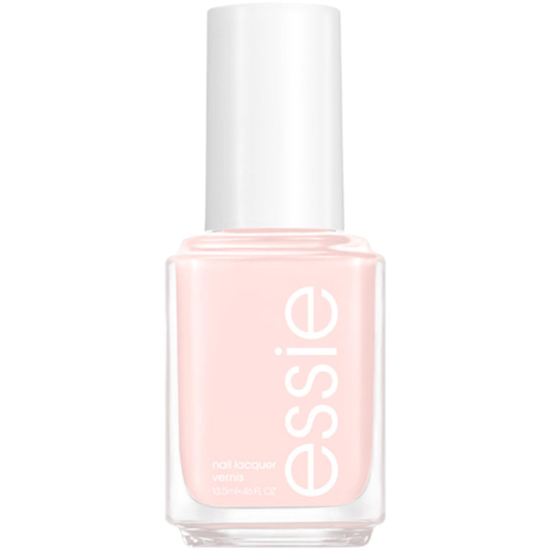essie Salon-Quality Nail Polish, 8-Free Vegan, Sheer Pale Pink, Ballet Slippers, 0.46 fl oz