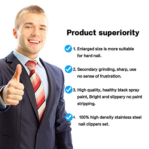 Manicure Kit Nail Clippers Set Stainless Steel Professional Pedicure Black 16 in 1 Grooming Kit Nail Scissors Cutter Ear Pick Tweezers Nose Hair Scissors Eyebrow for Man&Women gift (navy_16 in1)