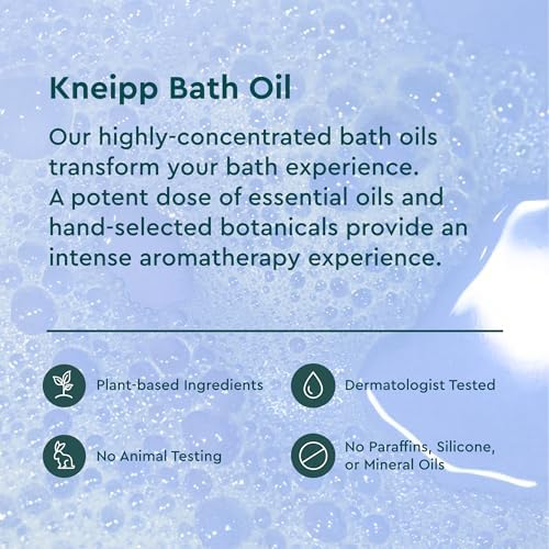 Kneipp Dream Away Valerian & Hops Bath Oil - Good for Unwinding Before Bed - Vegan - 3.4 fl oz - Up to 10 Baths