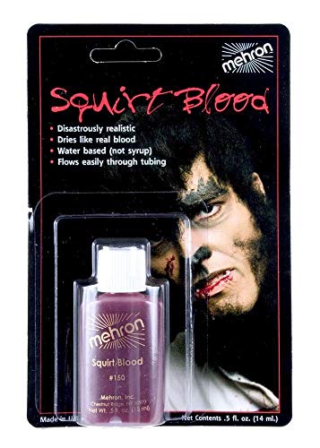 Mehron Squirt Blood, 0.5 oz, Dark