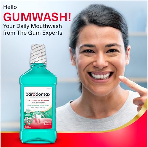 Parodontax Active Gum Health Breath Freshener Mouthwash, 3 x 16.9 fl oz