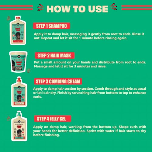 Lola From Rio - Meu Cacho Minha Vida - Hydrating Shampoo For Defined, Soft, Vibrant Curls, Nourishing, Mousturizing, Paraben, Sulfate-free 16.9 Fl Oz