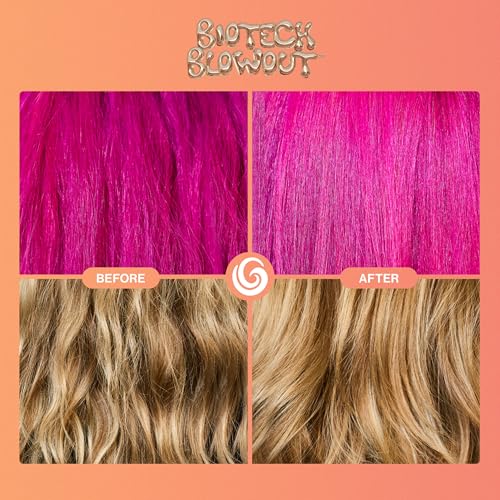 Biotech Blowout Leave-In Restorative Hair Mask, Heat Protectant & Strengthening Treatment for Frizz-Free Volume, Repairs & Shields Up to 450 F, 1.7 Fl Oz