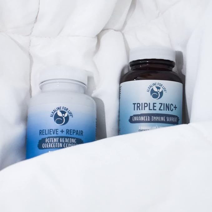 Triple Zinc Lozenges - 3 Forms of Bioavailable Zinc Glycinate, Zinc Citrate, Zinc Aspartate - Zinc Immune Support Supplement Echinacea, Slippery Elm, OPC, Vitamin C, Sucanat Honey