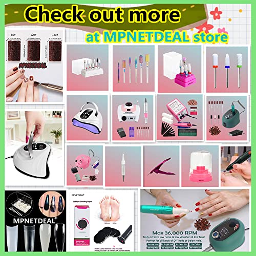 Electric Nail Drills Machine e File Dremel buffers Sanding Bands Bits for Acrylic Nails Gel Polish Glazing Art Set Polisher Grinder Filer Manicure Pedicure Kit máquina uñas acrilicas Pink