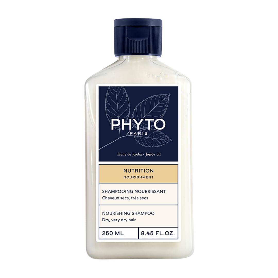 Phyto Nourishment Nourishing Shampoo With Jojoba Oil Sulfate Free For Dry Hair, Hydrating, Moisturizing Shampoo, 8.45 Fl. Oz.