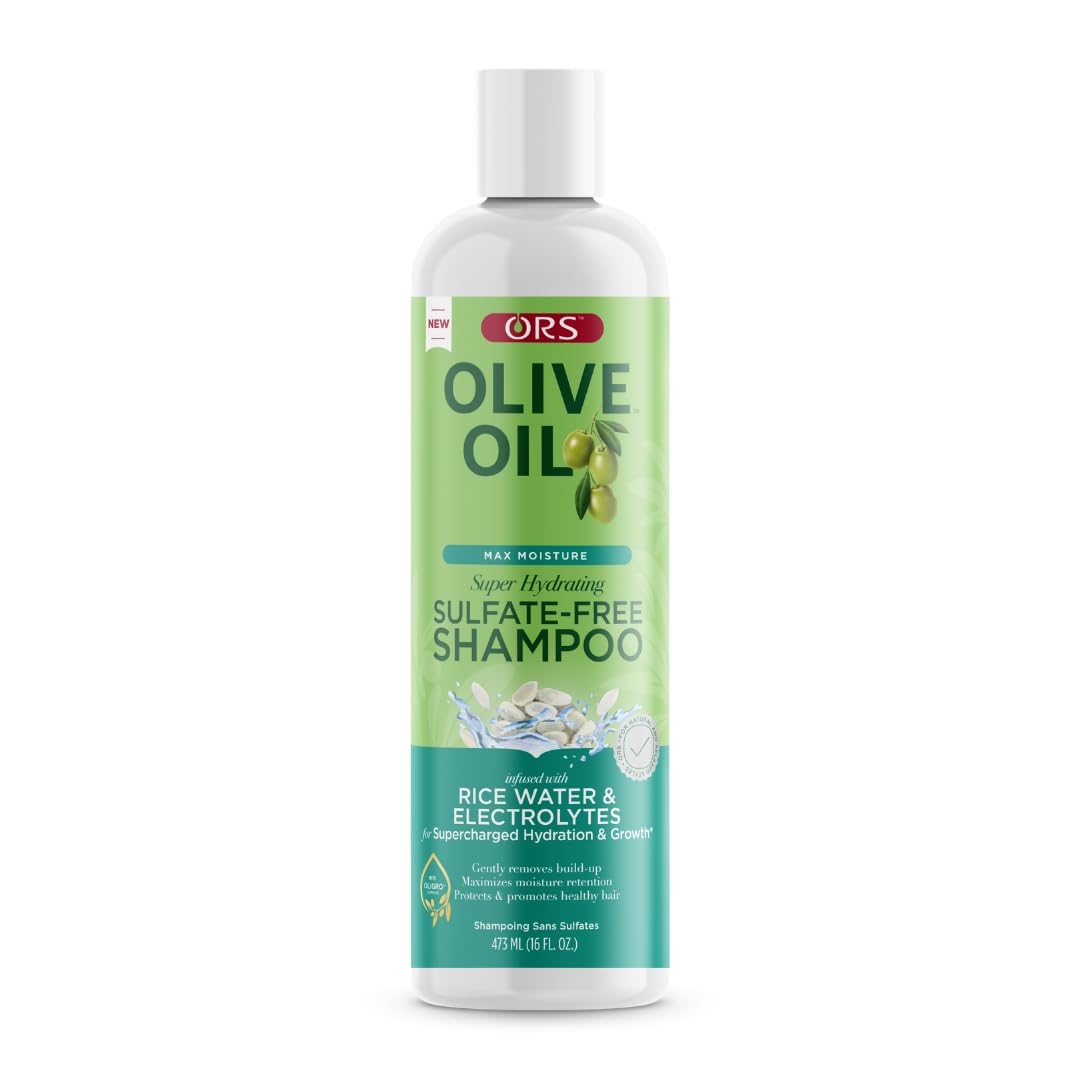 Ors Hair Ors Olive Oil Shampoo Super Hydrating Sulfate-Free 16 Ounce (473Ml)