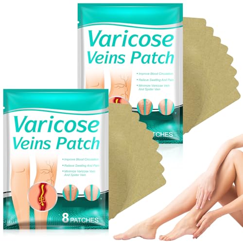 16Pcs LegRenew Varicose Veins Patch, Professional Varicose Veins Patch for Legs, Improves the Appearanceof Leg (2 Packs)