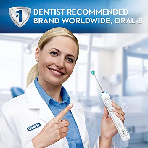 Oral-B Electric Toothbrush Replacement Head, Ortho, 1 Count (Pack of 1), White, for Braces, Compatible with Oral-B Vitality, Precision Clean, TriZone, Braun Electric Toothbrush