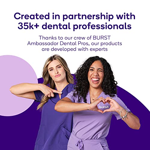 Burst Original Sonic Electric Toothbrush for Adults (Rose Gold) | Soft Bristle Clean Deep, Stain & Plaque Removal | 3 Modes: Teeth Whitening, Sensitive & Massage