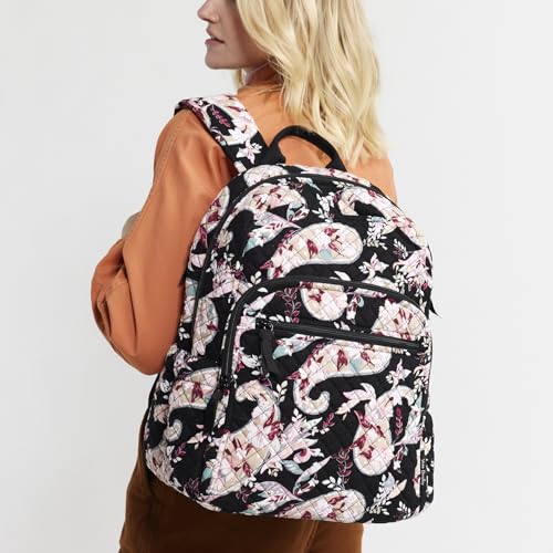 Vera Bradley Cotton Campus Backpack, Botanical Paisley