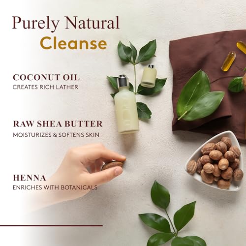 OKAY Pure Naturals AFRICAN BLACK SOAP HENNA 5.5oz / 156gr