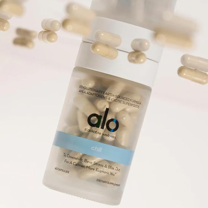 Alo Chill Capsules Relaxation Supplement Which Supports Calmness And Mental Clarity