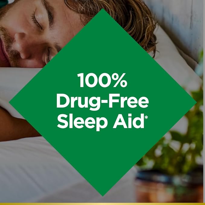 Nature's Bounty Melatonin, 100% Drug Free Sleep Aid, Promotes Relaxation and Sleep Health, 1mg, 180 Tablets (Pack of 2)