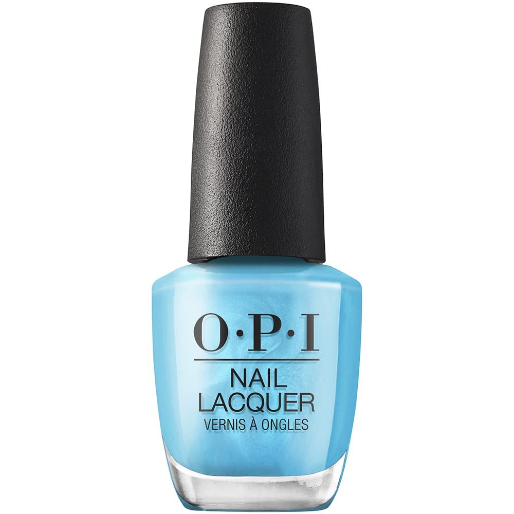 Opi Nail Lacquer, Opaque & Vibrant Pearl Finish Blue Nail Polish, Up To 7 Days Of Wear, Chip Resistant & Fast Drying, Summer 202