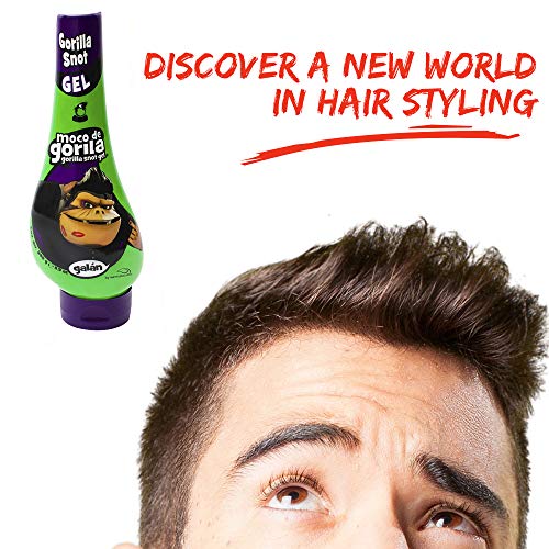 Moco de Gorila Hair Gel, High Durability, Fresh Scent, Gel Form, Size 11.99, Green