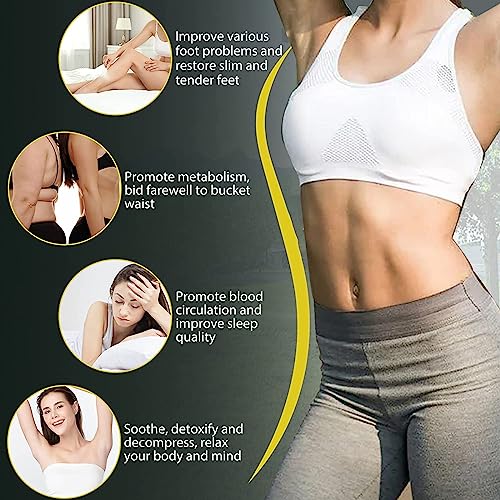 50Pcs Herbal Detox Cleansing Foot Soak Beads, Herbal Detox and Shaping Foot soak Beads Body Detox Foot Soak Natural Herbal Foot Massage Beads, Relaxing and Soothing Experience for Men and Women