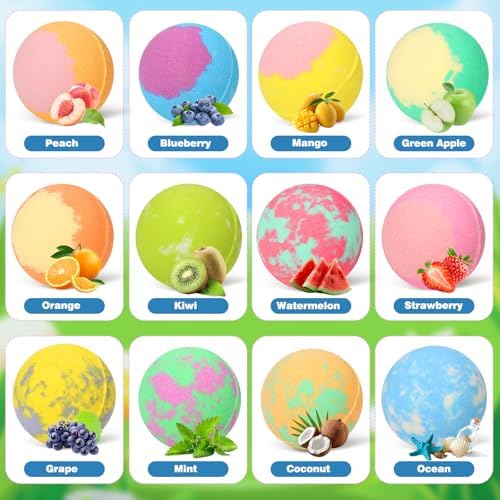 Bath Bombs for Kids with Toys Inside for Girls Boys, 12 Pack Kids Bath Bombs with Surprise Dog Pretend Playset, Handmade Bubble Bath Fizzies Birthday Christmas Gift Set