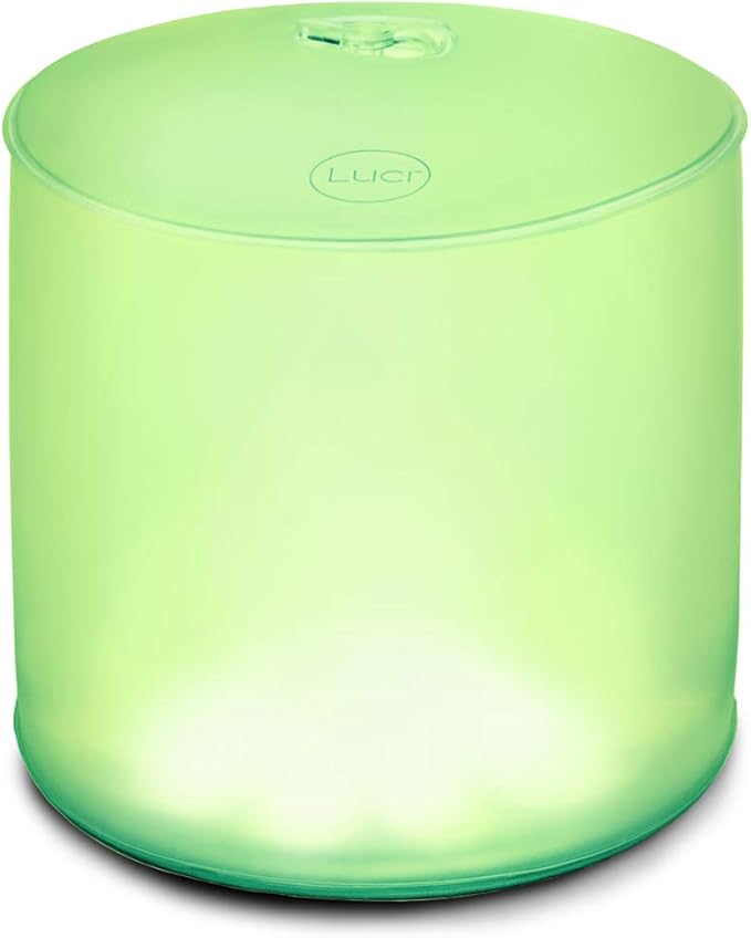 BioLite Luci Color Essence: Solar Inflatable Lantern with 8 Pastel Color Options, 15 Lumens LEDs, Matte Finish, Lasts Up to 6 hrs, Rechargeable via Solar, Waterproof, Indoor/Outdoor Decorating