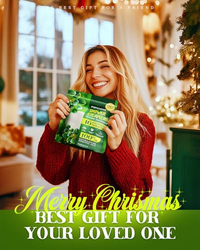 Shower Steamers Aromatherapy POPCHOSE 16 Pack Eucalyptus for Shower, Home SPA & Self Care Relaxation Shower Bombs, Birthday Gifts Stocking Stuffers for Adults Her Mom, Quick Relief Nasal Congestion