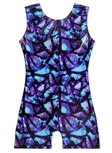 EQSJIU Gymnastics Gifts For Girls Biketards Rainbow Unicorn Dinosaur Mermaid Leopard Donut Galaxy 5-6 Years Girls Accessories