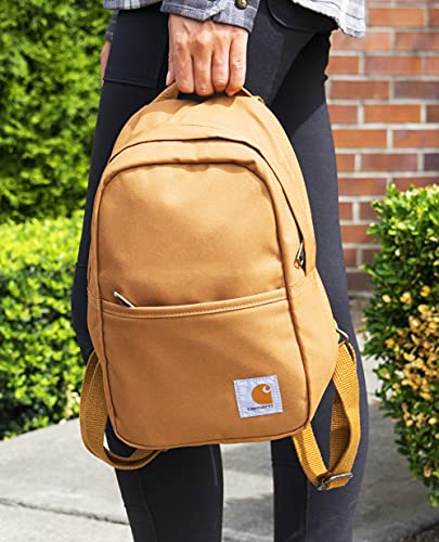 Carhartt Classic Mini Backpack, Durable, Water-Resistant Backpack with Adjustable Shoulder Straps, Black