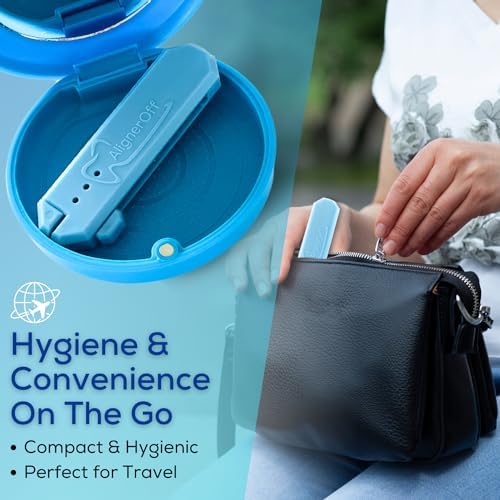 Aligner & Retainer Reusable Remover Tool – Compact, Retractable Tool for Invisalign, Nightguards, Retainers & Veneers – Ergonomic Design for Easy Removal – Ideal for Gifting