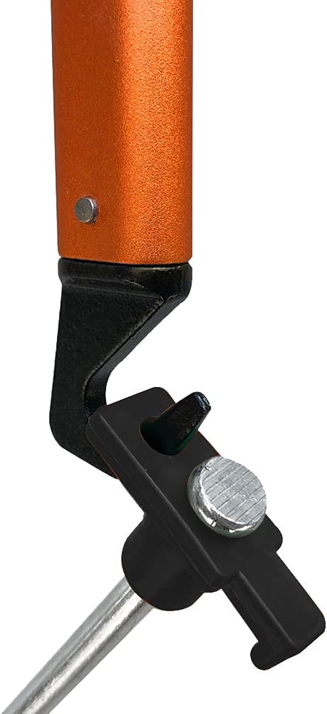 ABCCANOPY Tent Stakes 16" Camping Tent Stakes, 10pc-Pack (Black)