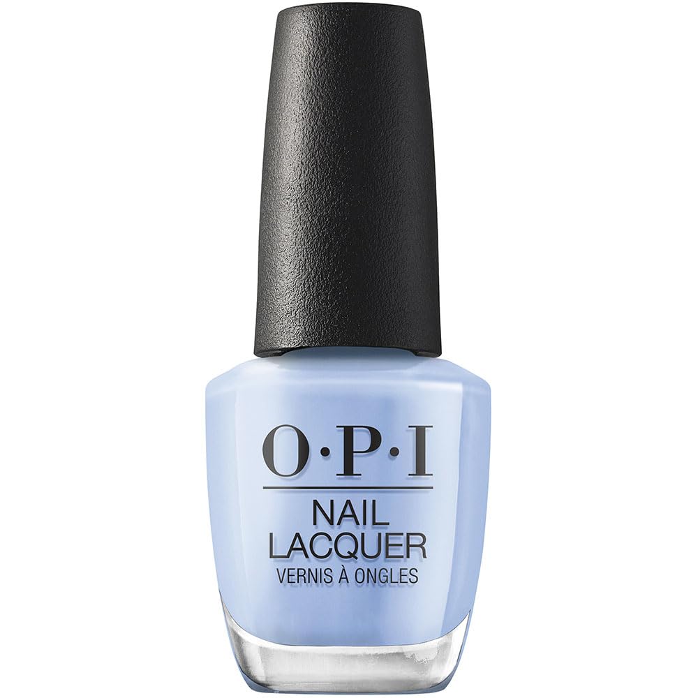 Opi Nail Lacquer, Cool Crme Opaque Finish Blue Nail Polish, Up To 7 Days Of Wear, Chip Resistant & Fast Drying, Spring '24, Your