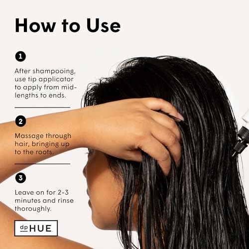 dpHUE Glossy Glaze, Sheer - 4 fl oz - In-Shower Conditioning Glaze for Luminous Shine - Paraben, SLS & SLES Sulfate Free - Leaping Bunny Certified