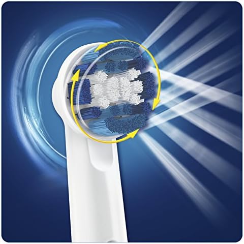 Oral-B Genuine Precision Clean Toothbrush Heads Replacement Refills for Electric Rechargeable Toothbrush, Deep and Precise Cleaning, Pack of 4