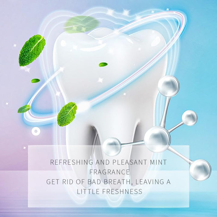 Peachloft Niacinamide Whitening Toothpaste, Probiotic Intensive White Toothpaste, Unismart & Tribright Toothpastes Triple Whitening Gel, Care Protect Tooth Strengthening, Mint, Fresh Breath