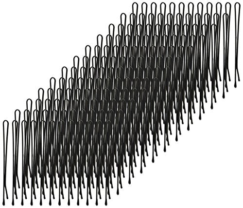 Diane 2.5” Large Black Bobby Pins for Women, Girls, Hairdressing, Salon, Hair Pins with Ball Tips for Securing Updos, Flyaways, 1lb Pack, (Approximately 250 Pins)