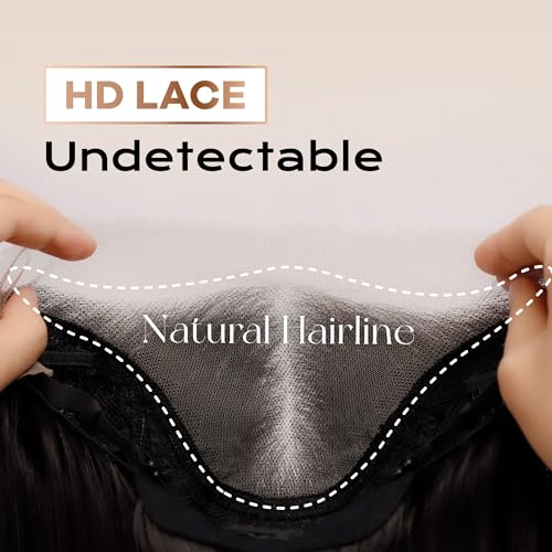 BLL Synthetic Lace Front Wig,13x4 Lace Wig Pre-Plucked Long Straight Glueless 1B Black Wigs For Black Women 26inch Ready to Wear Wigs Beginner Friendly