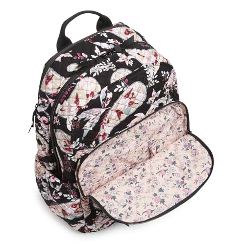 Vera Bradley Cotton Campus Backpack, Botanical Paisley