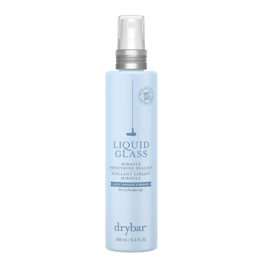 Drybar Liquid Glass Moisture-Rich Miracle Smoothing Sealant For Fine-Medium Hair | Heat Protectant For Hair, Lasts Through 3 Was