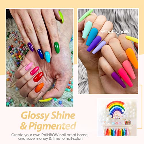 Gellen Gel Nail Polish Set, 16 Colors, UV Gel Polish Kit with Top and Base Coat, All Season Gift Set