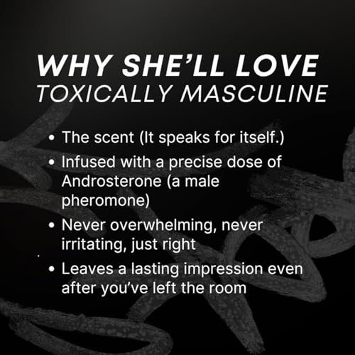Toxically Masculine - Pheromone Infused Eau de Cologne (100 ml)