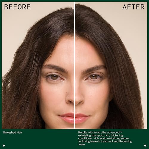 Aveda Invati Ultra Advanced Thickening Conditioner Rich | Step 2 of 4 | Reduces Hair Loss by 77% | for Medium to Thick Thinning Hair Types | Normal to Oily Scalp | 96% Naturally Derived*