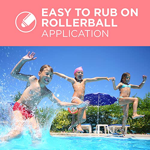 Coppertone Kids Roll On Sunscreen Lotion SPF 50, Tear Free Kids Sunscreen with Blue Color and Zinc Oxide Sun Protection, 2.5 Fl Oz Tube