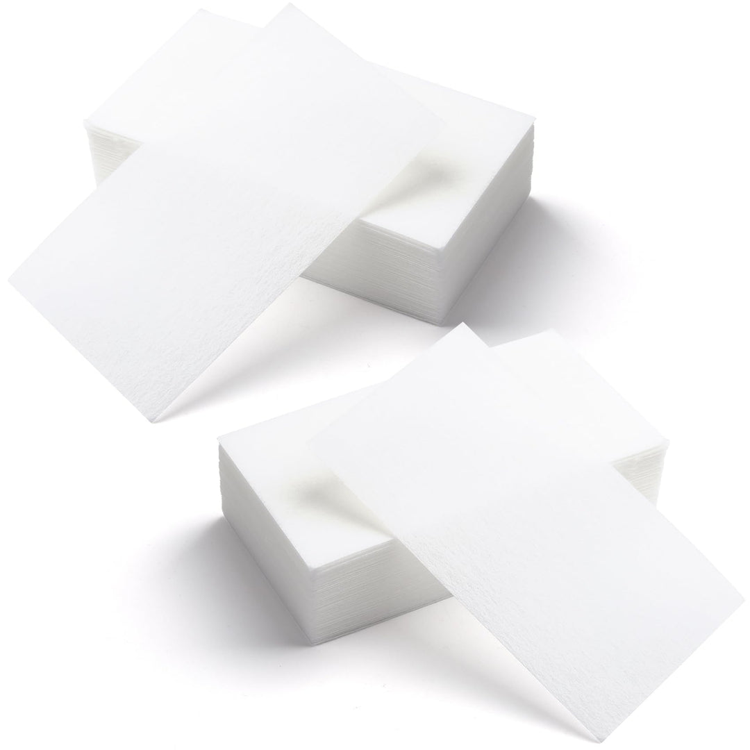 Mxxipp 100pcs Perm Papers for Hair, Thickened End Papers for Hair Perm, High-Temperature Resistant Perm End Paper for Professional Hair Salon Home Use- White