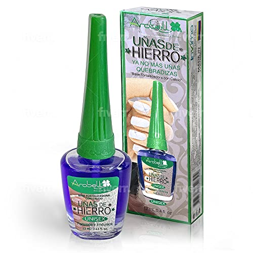 Nail Strengthener Iron Nails Nail Hardener for Damaged & Brittle Nails Clear Nail Polish for Growth & Protection