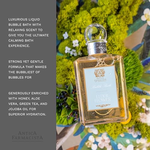 Antica Farmacista Elderflower Bubble Bath, 16 Fl Oz