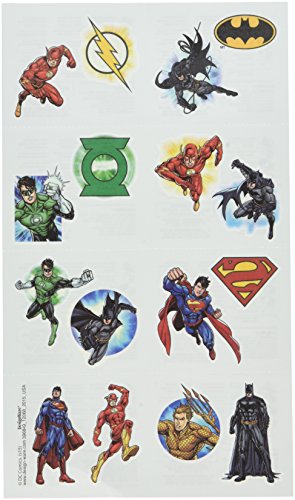 Justice League Tattoos, Party Favor