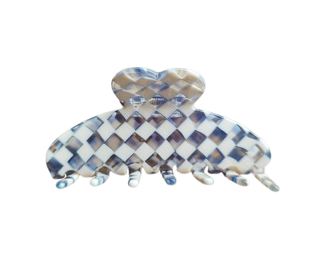 The RPZL Premium Acetate Big Hair Accessory | Versatile Claw Clip for Thick & Thin Hair | Jaw Clips for Girls & Women - 1PC (Oasis)