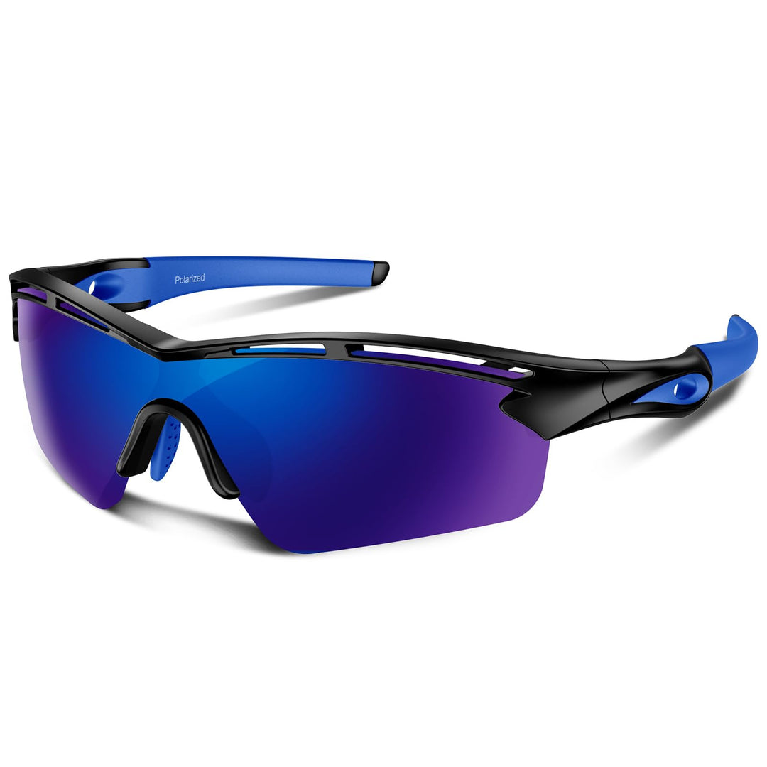 Polarized Sports Sunglasses for Men Women Youth Baseball Cycling Running Driving Fishing Tennis Golf Motor TAC UV400 TR90